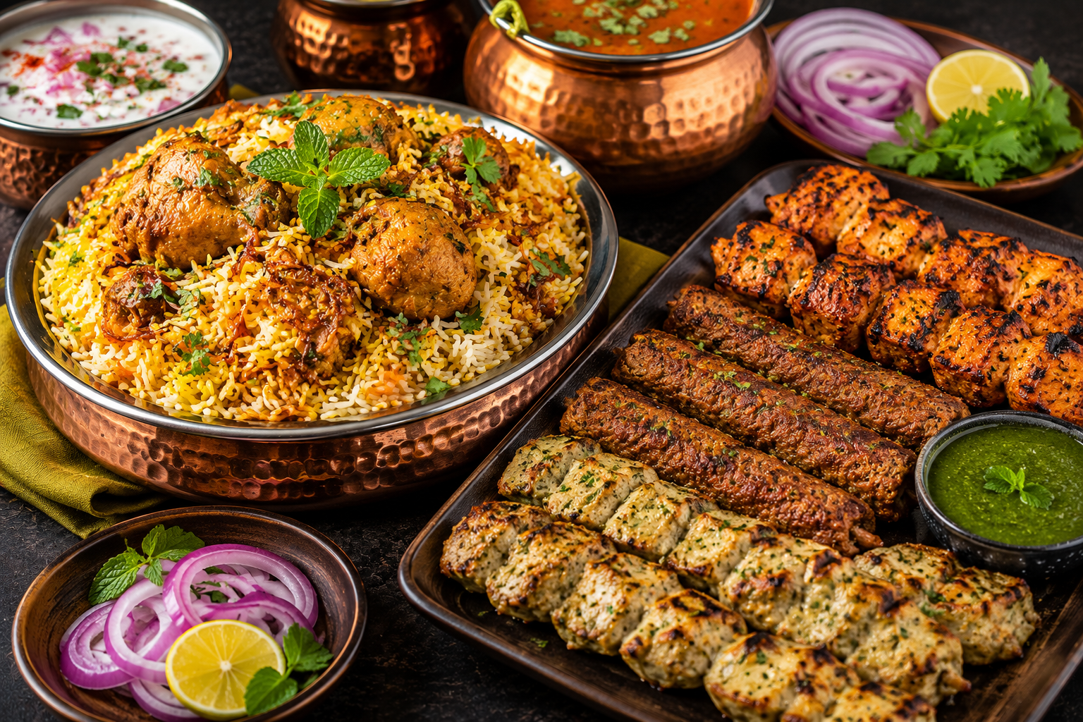 South Indian Food Near Me in Johns Creek, GA: Dosa, Idly & Uttapam at House of Biryanis & Kebabs